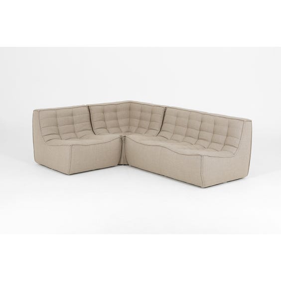 Small modular grid sofa image