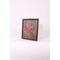Indian collage Hindu goddess print