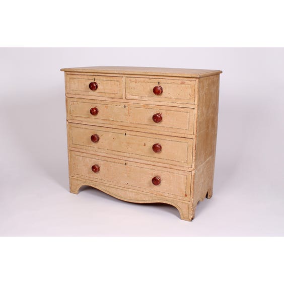 Rustic sandy chest of drawers image