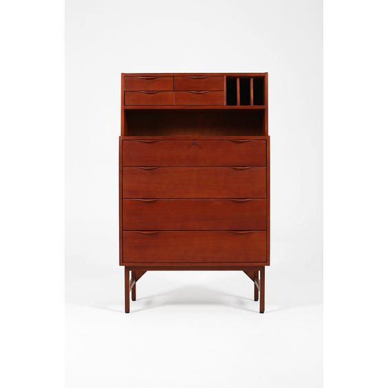 Midcentury Danish style four drawer chest image