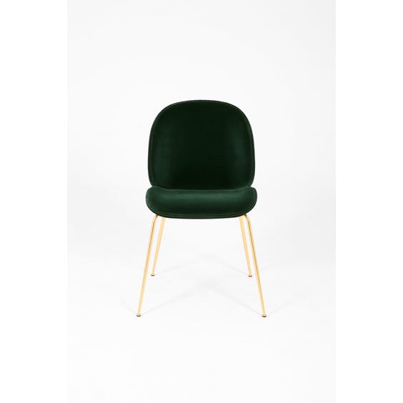Beetle occasional emerald green chair image