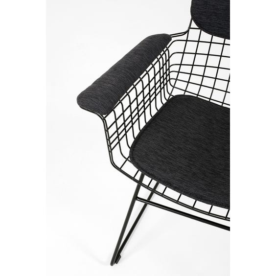 image of Modern wire occasional chair