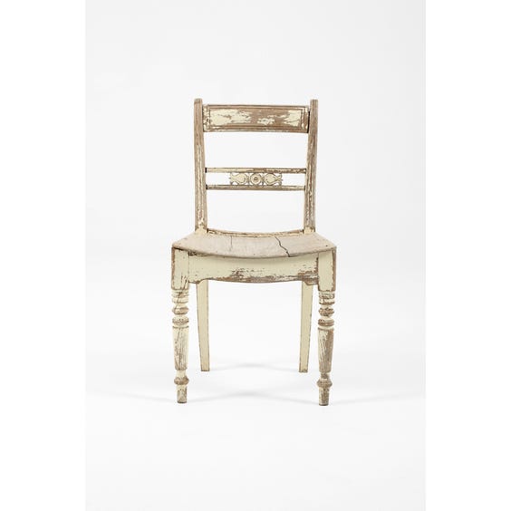 Gustavian style distressed chair  image