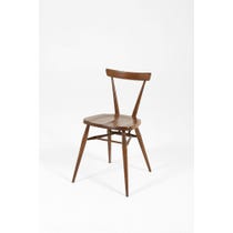 Vintage Ercol natural wood chair