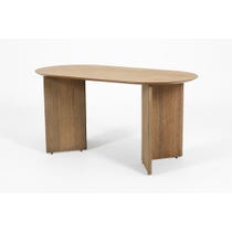 Postmodern lozenge shaped desk
