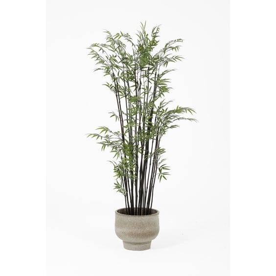 image of Artificial black stemmed bamboo tree