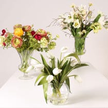 Example of artificial flowers