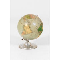 Large vintage French globe