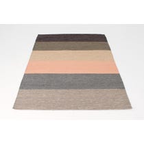 6 stripe woven rectangular rug