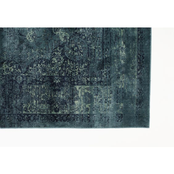 image of Two tone traditional floral rug