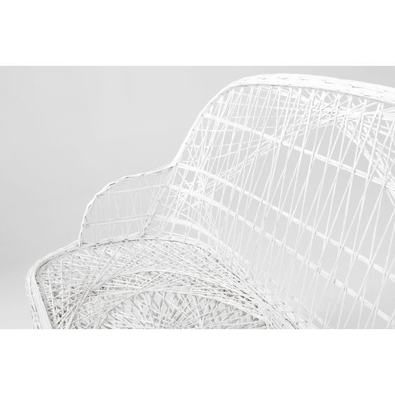 image of American spun fibreglass garden seat