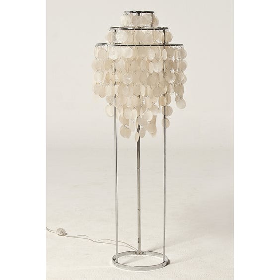 image of Tall Panton mother of pearl lamp